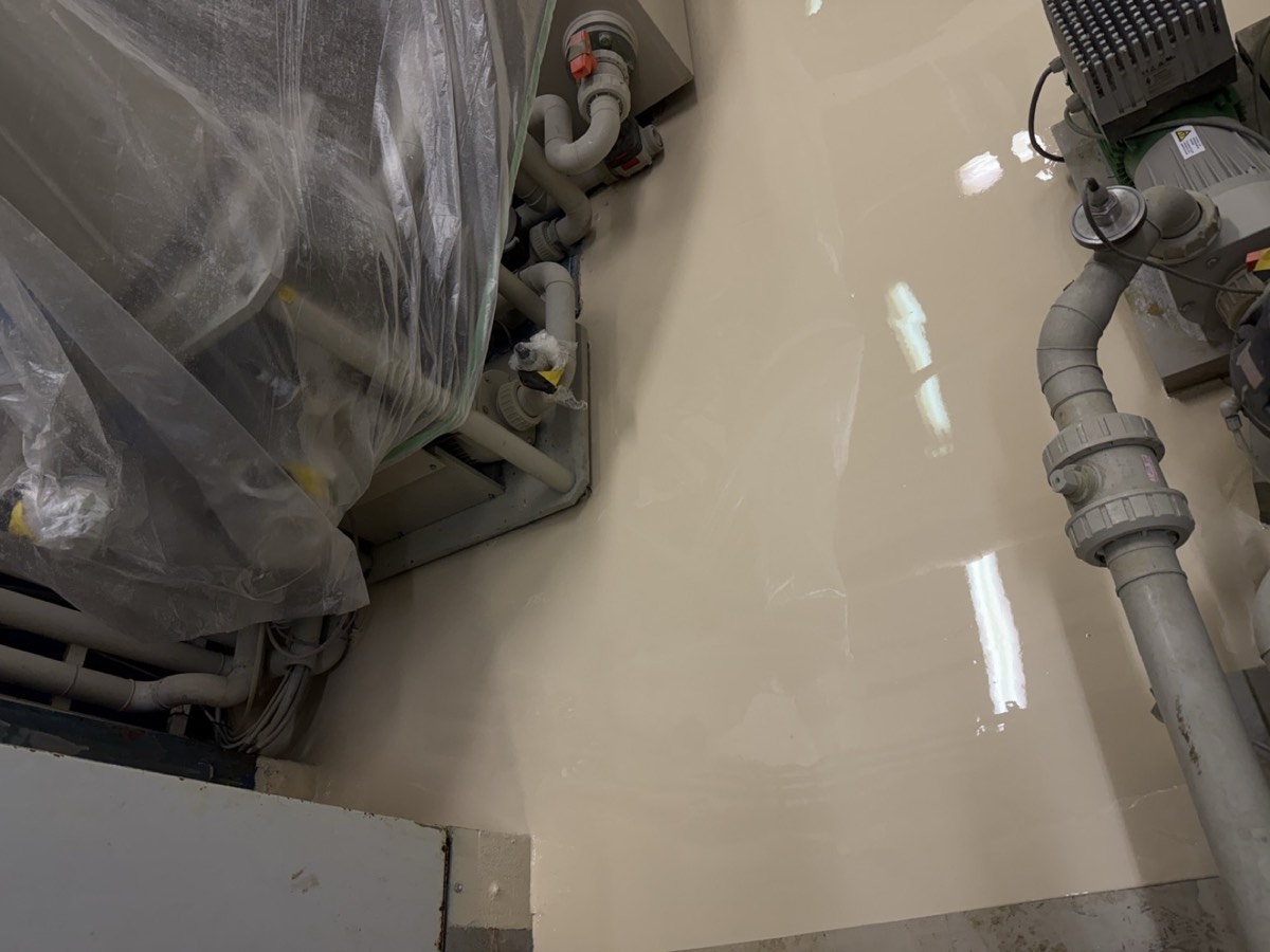 Epoxy 耐酸鹼地坪工程紀錄 3